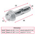 Bolsa con 2 taquetes expansivos de 5/8" con tornillo, FIERO