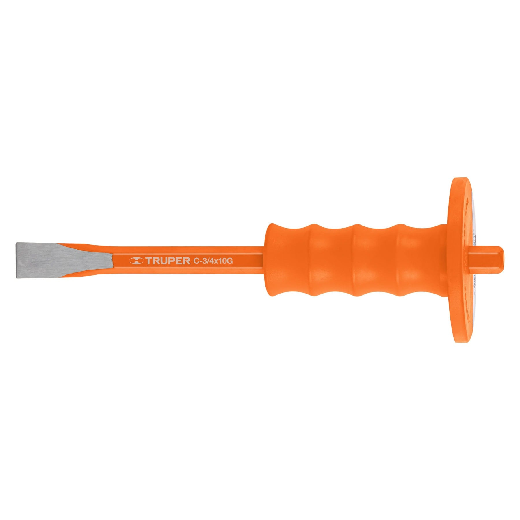 Cincel de corte frío 3/4 x 10" con grip, TRUPER