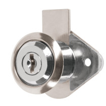 Cerradura para mueble, modelo 21, cromo, HERMEX BASIC
