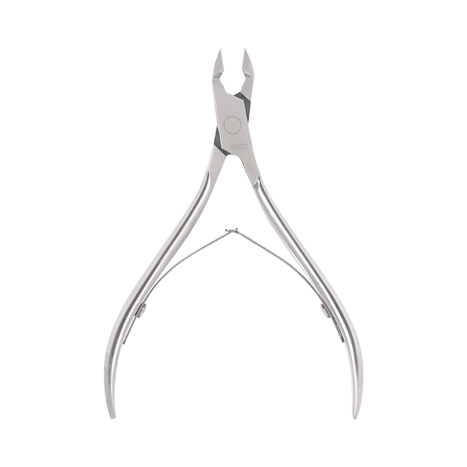 Alicate para manicure 4" cabeza recta, punta mediana, PRETUL