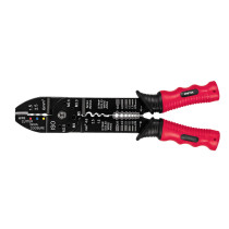 Pinza 9" pela cables, 18 a 10 AWG, PRETUL