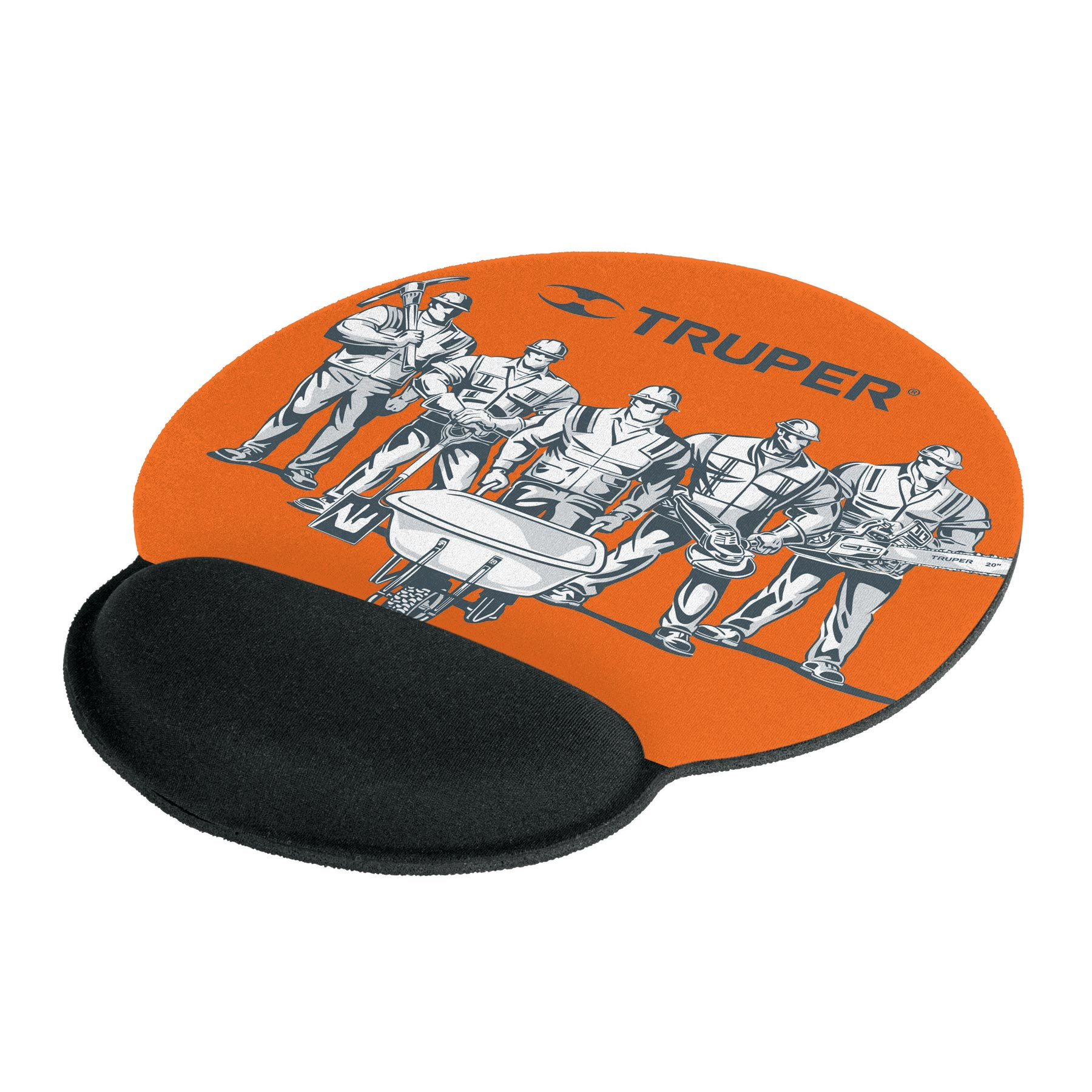 Mouse pad ergonómico de gel, TRUPER