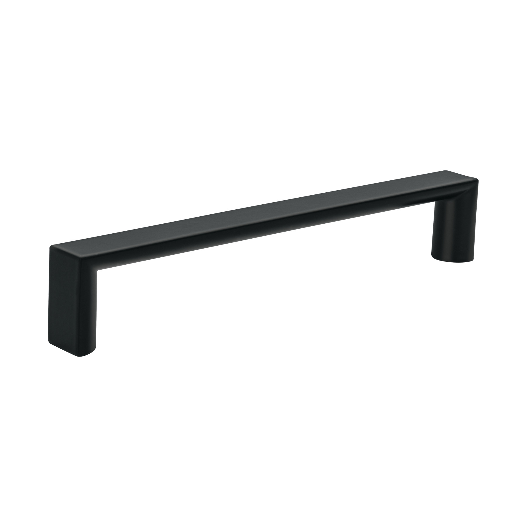 Jaladera de 128mm, línea Andamio, negro, HERMEX