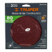Paquete con 3 discos de lija 6" grano 80, para PUL-4X6T