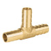 Tee inserción macho latón 1/2" para manguera, FOSET