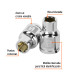 Dado de 8 mm, 6 puntas, cuadro 3/8", TRUPER
