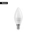 Foco LED tipo vela 4W (25W) 2400K luz ámbar, E14, VOLTECK