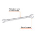 Llave española, 5/16 x 3/8" x 145 mm de largo, TRUPER EXPERT