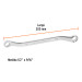 Llave de estrías 1/2 x 9/16" x 205 mm largo, TRUPER EXPERT