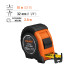 Flexómetro Gripper contra impactos 10 m cinta 32 mm, TRUPER