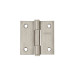 Bisagra cuadrada 2" acero inox, cabeza plana, HERMEX